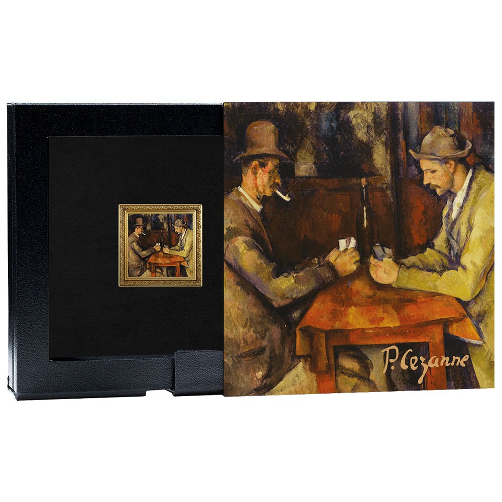 2026 Paul Cézanne - The Card Players 1oz Silver Proof Coin Shipper