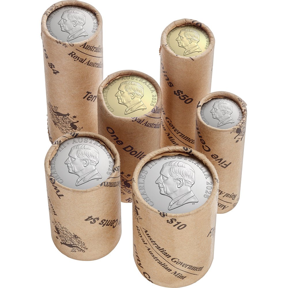 2026 Premium Rolled Coin Set Obverse