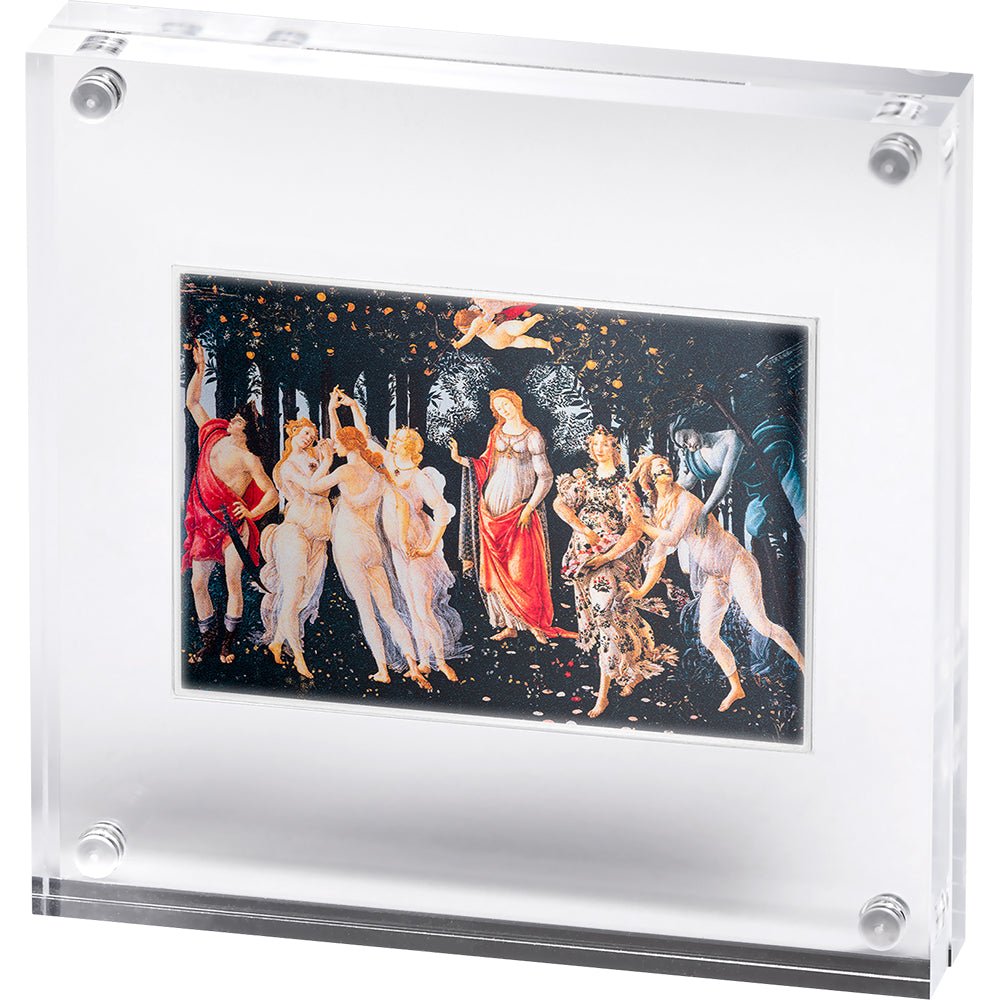 2026 Sandro Botticelli - Primavera 1oz Silver Proof Coin Case