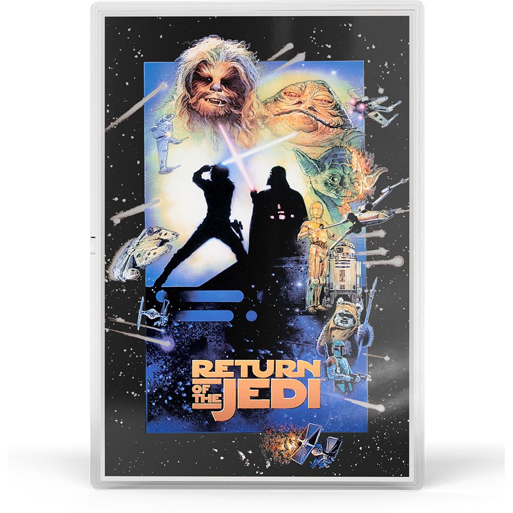 2026 Star Wars™ Special Edition Poster - Return of the Jedi™ 1oz Silver Foil Reverse