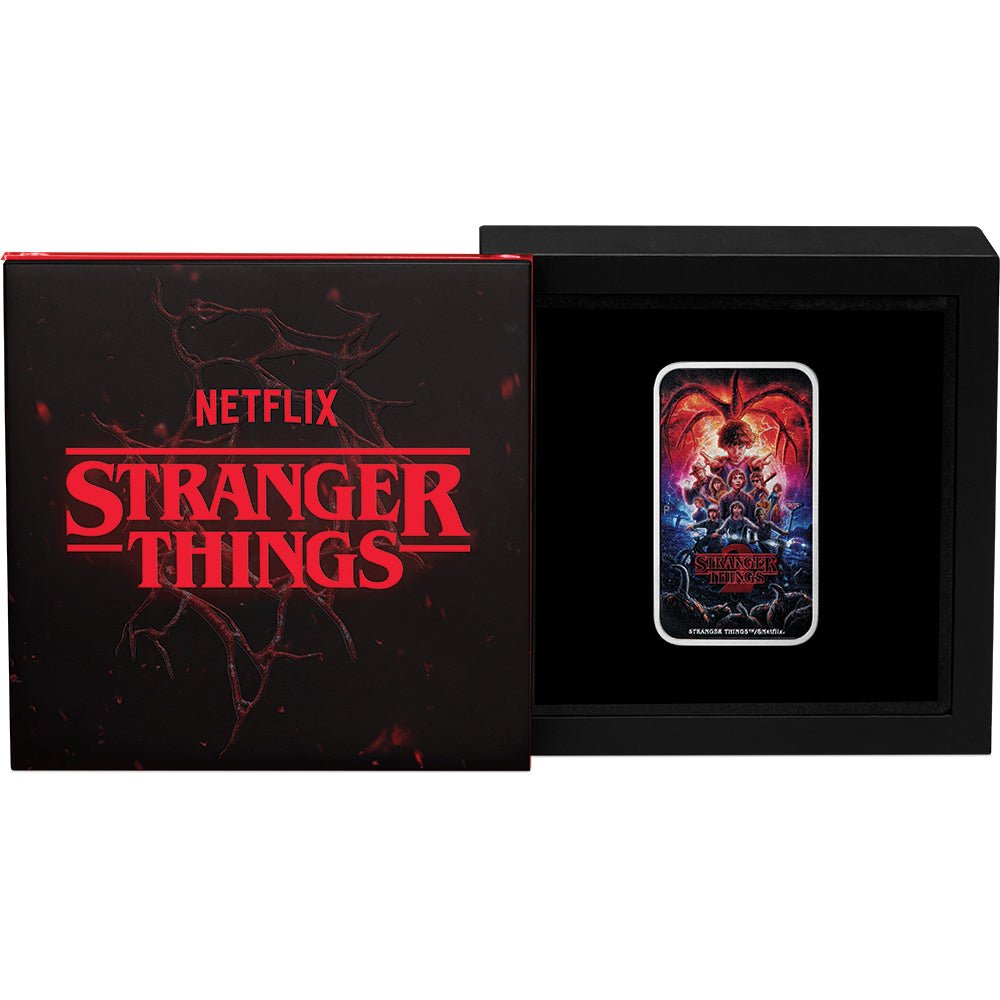2026 Stranger Things - Season 2 1oz Silver Coloured Rectangular Coin Case
