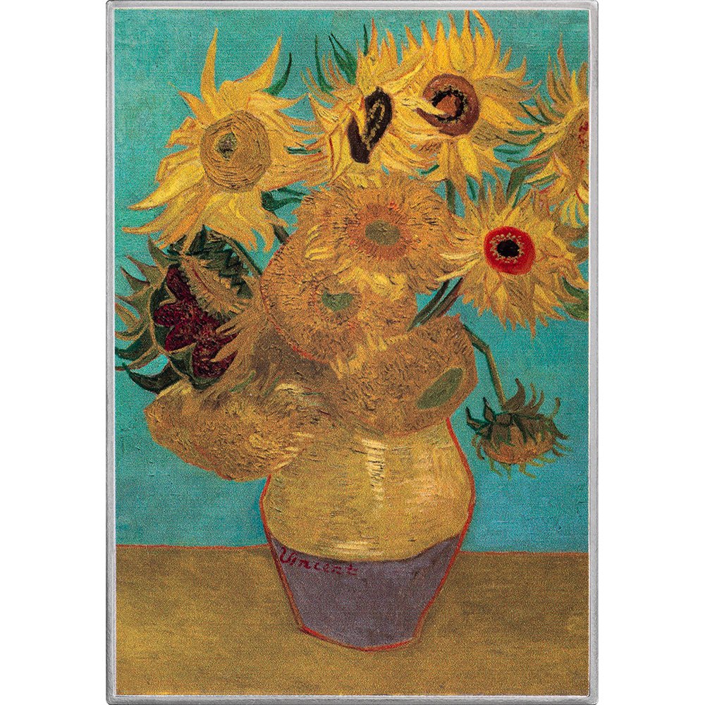 2026 Sunflowers - Vincent van Gogh 1oz Silver Proof Coin