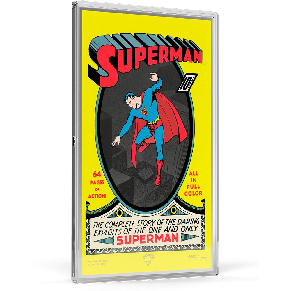 2026 Superman #1: Summer 1939 1oz Silver Collectible Foil