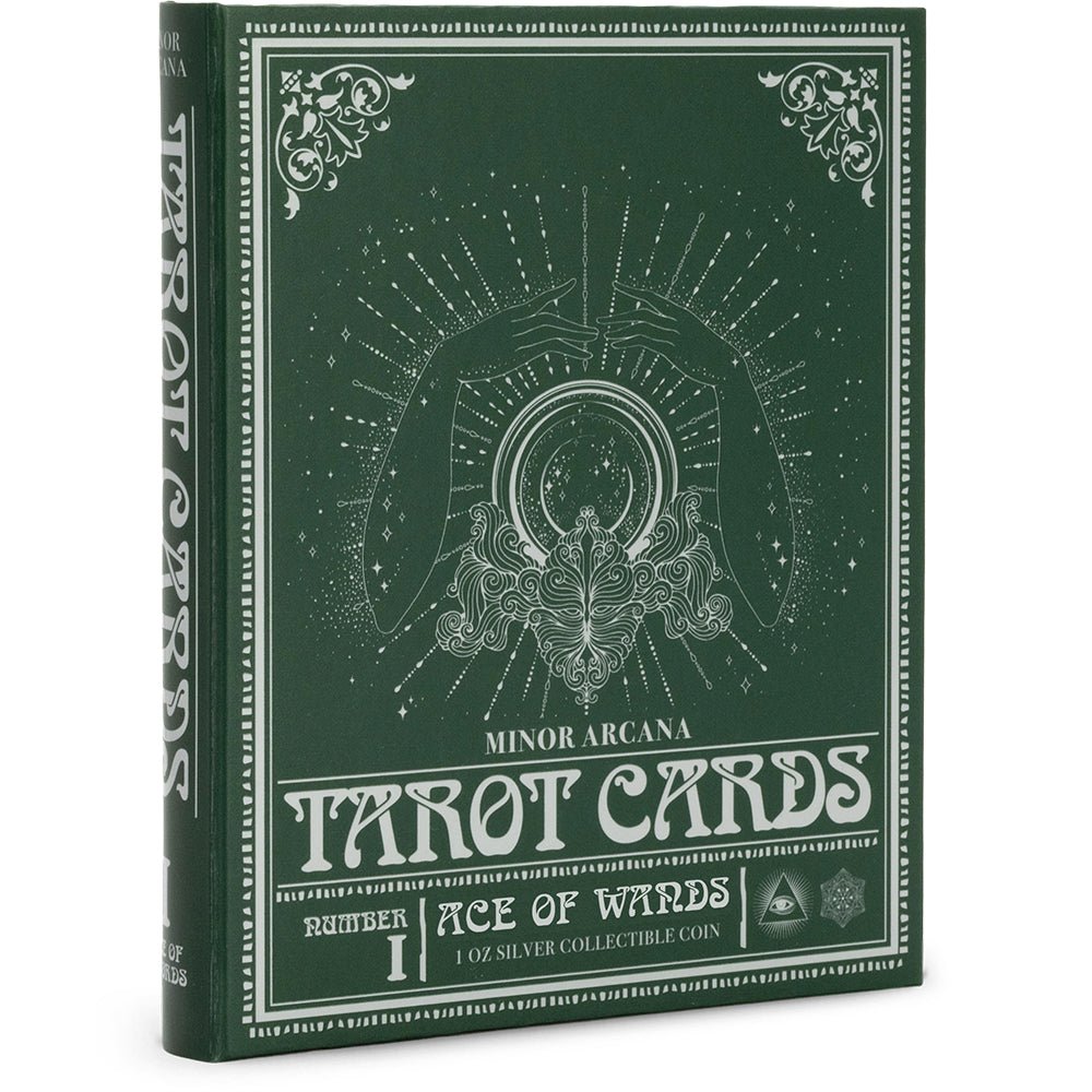 2026 Tarot Cards – Ace Of Wands 1oz Silver Collectible Coin Shipper