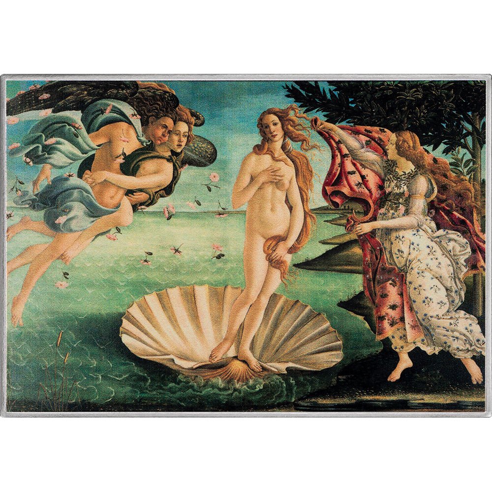 2026 The Birth Of Venus - Sandro Botticelli 1oz Silver Proof Coin