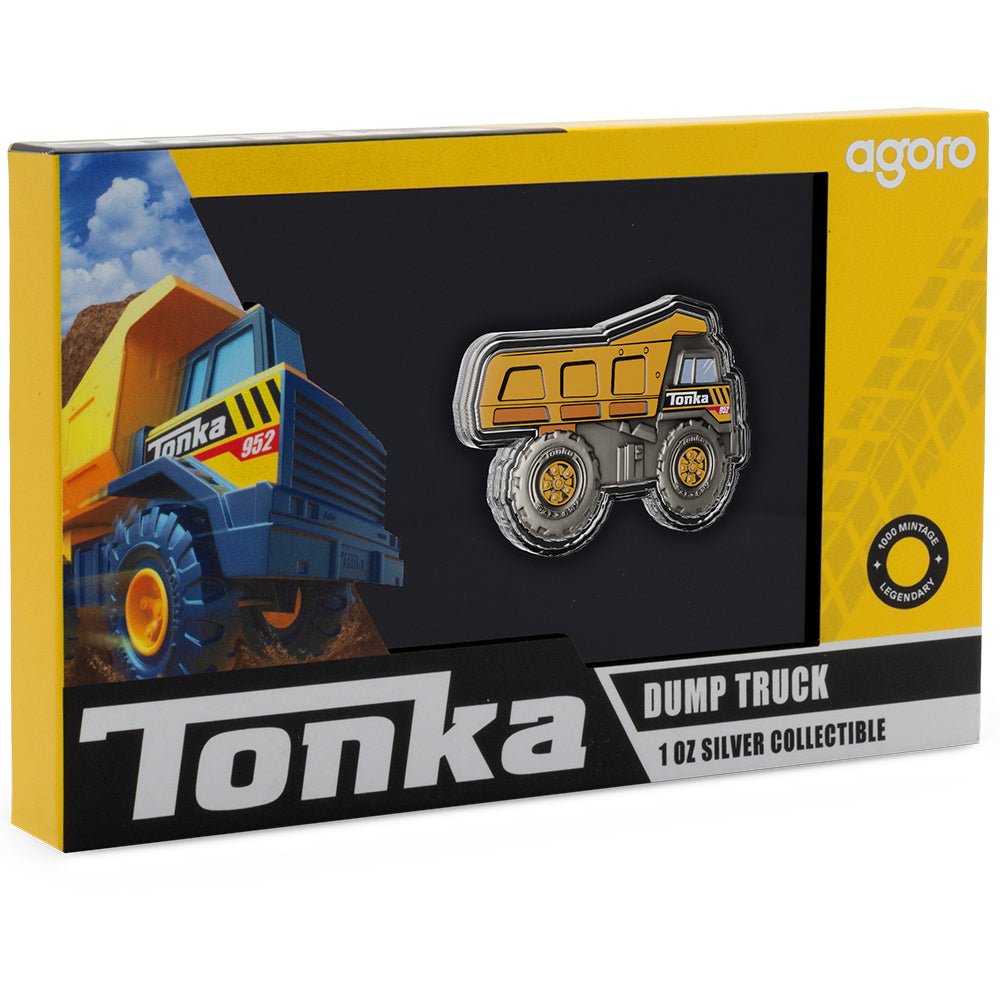 2026 Tonka - Dump Truck 1oz Silver Collectible Coin Shipper