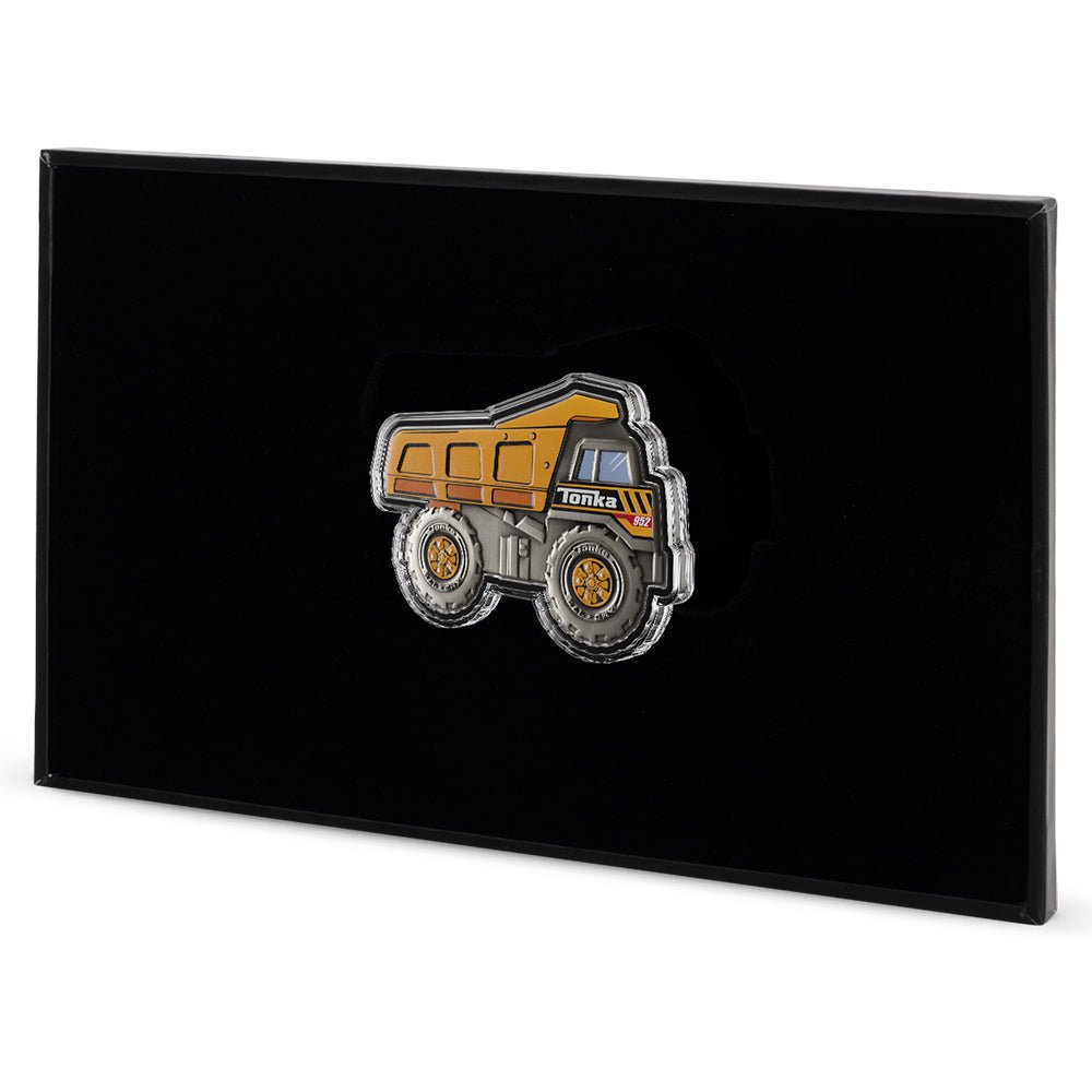 2026 Tonka - Dump Truck 1oz Silver Collectible Coin Case