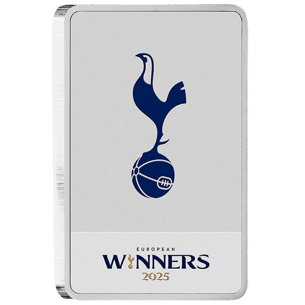 2026 Tottenham Hotspur Europa League Winners - 1oz Collectible Fine Silver Bar