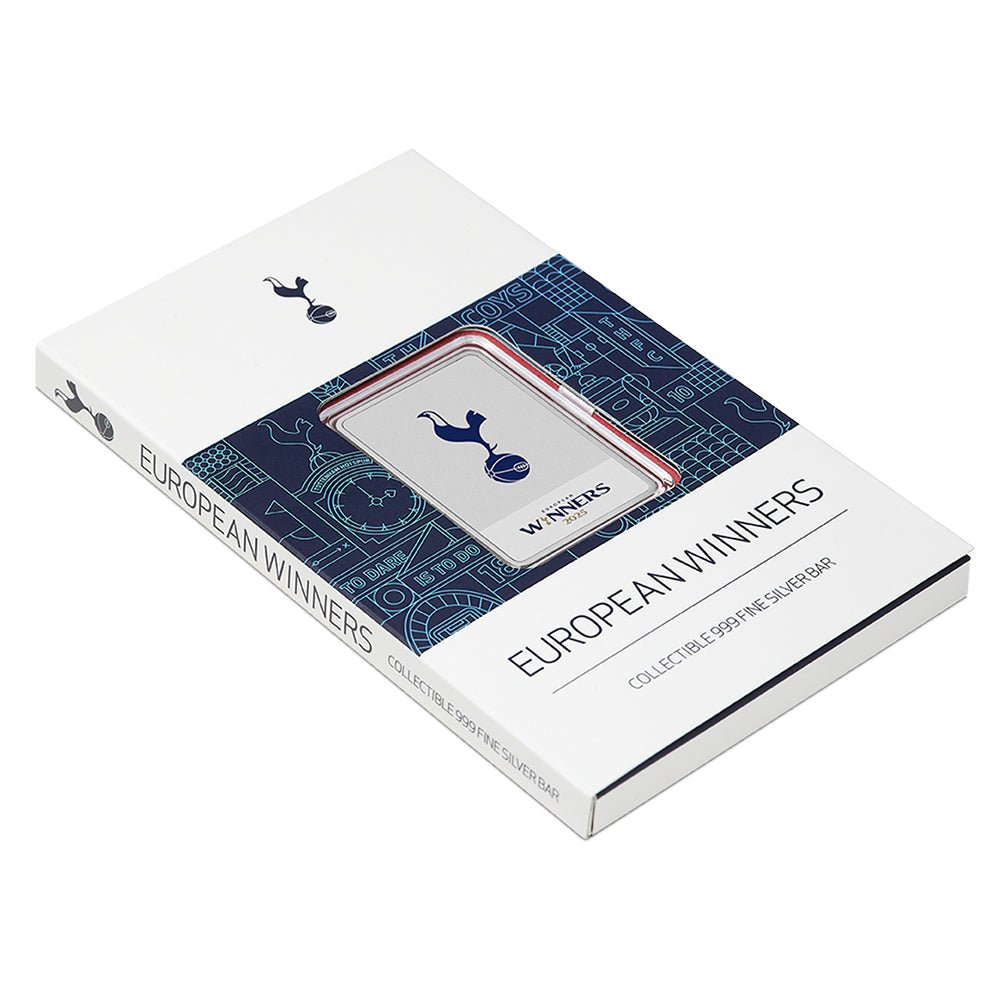 2026 Tottenham Hotspur Europa League Winners - 1oz Collectible Fine Silver Bar Shipper