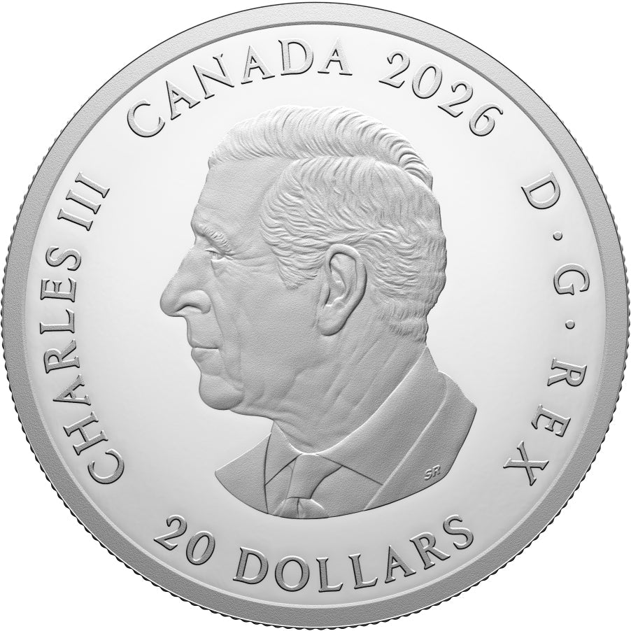 2026 Turtle Island - 1oz Fine Silver Coin Obverse