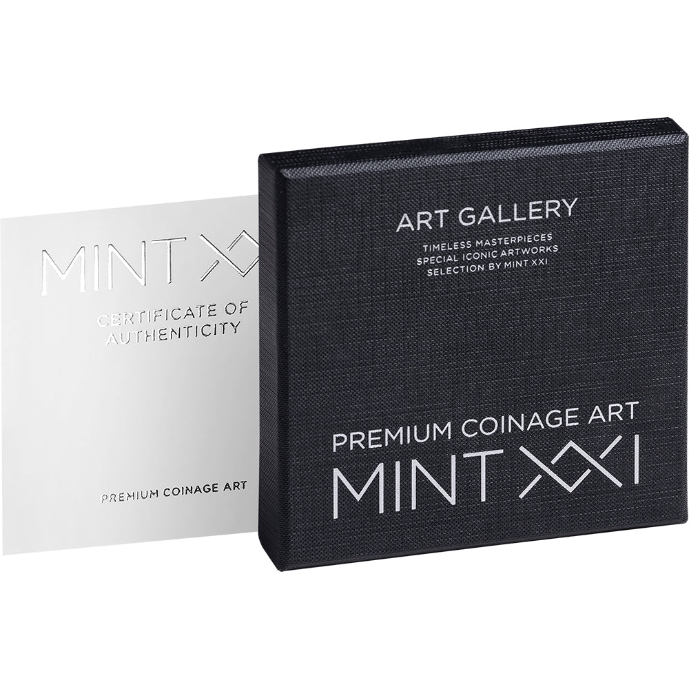 2026 Vincent van Gogh - Starry Night 1oz Silver Proof Coin Shipper