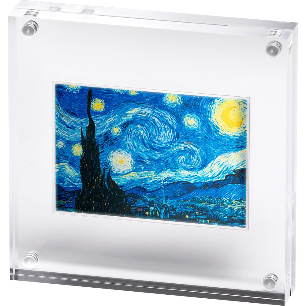 2026 Vincent van Gogh - Starry Night 1oz Silver Proof Coin Case
