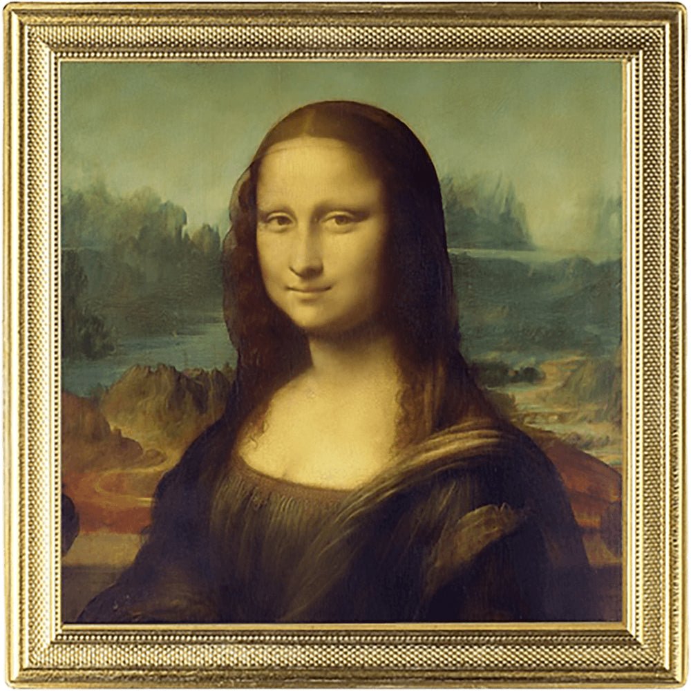 2026 World's Most Expensive Paintings - Mona Lisa 2oz Silver Proof Coin
