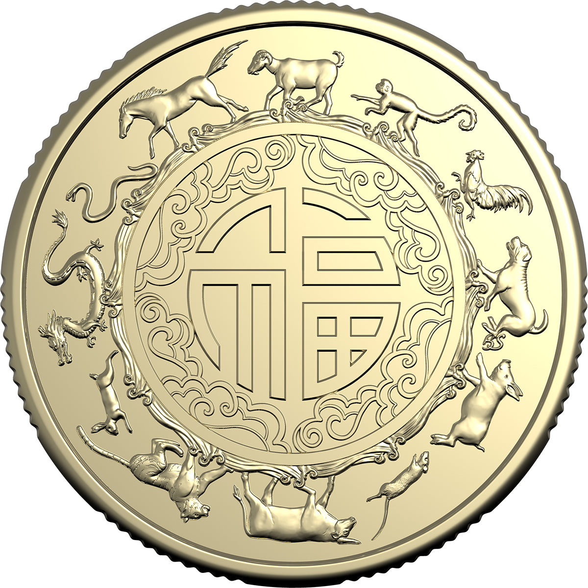 2027 $1 Year Of The Goat Uncirculated Coin