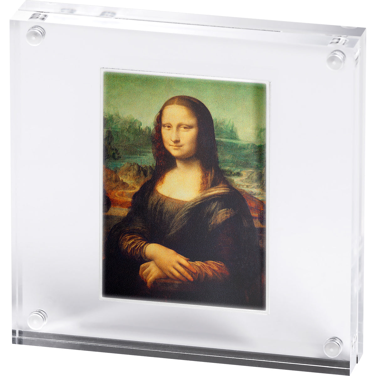 2027 Leonardo da Vinci - Mona Lisa 1oz Silver Proof Coin Case