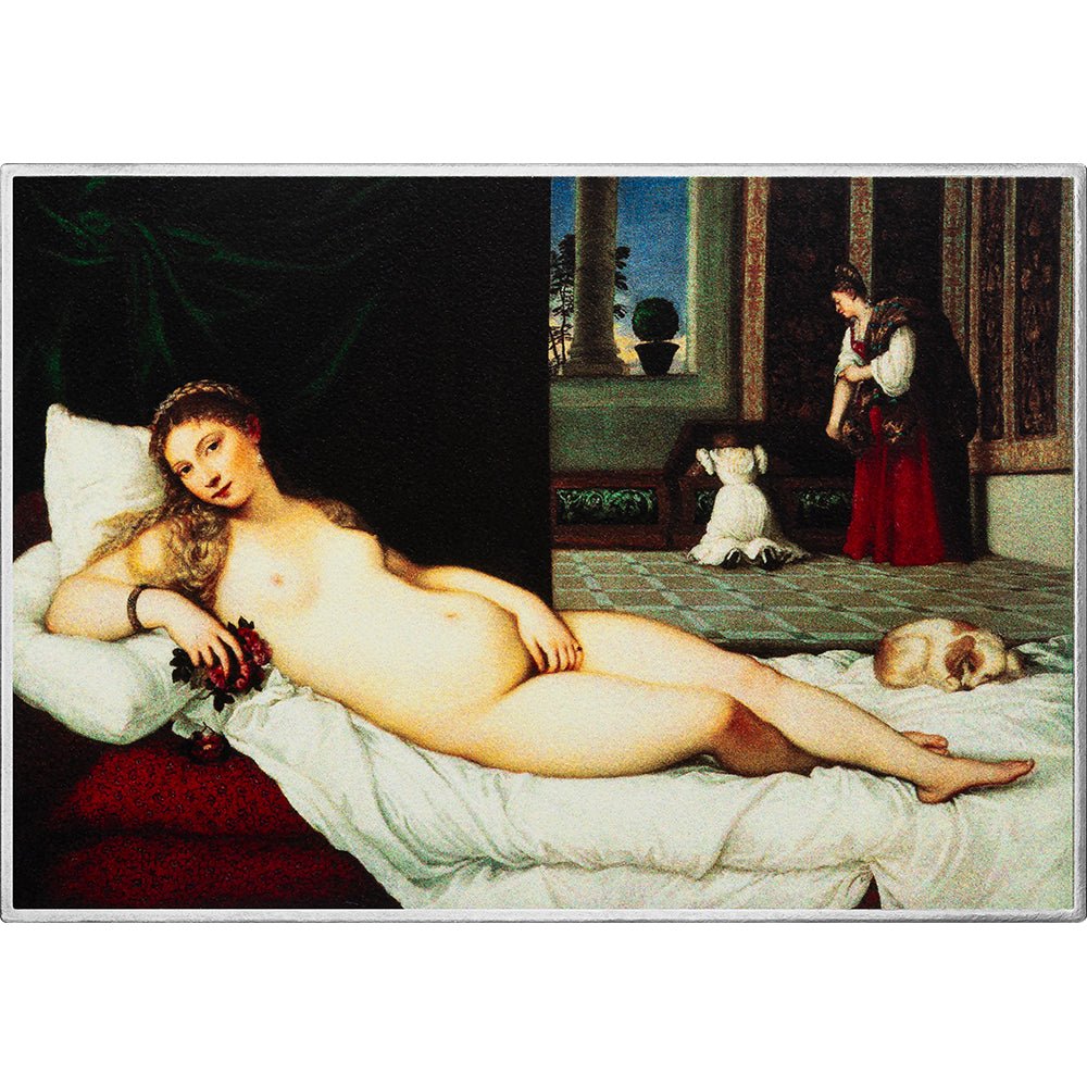 2027 Titian - Venus Of Urbino 1oz Silver Proof Coin