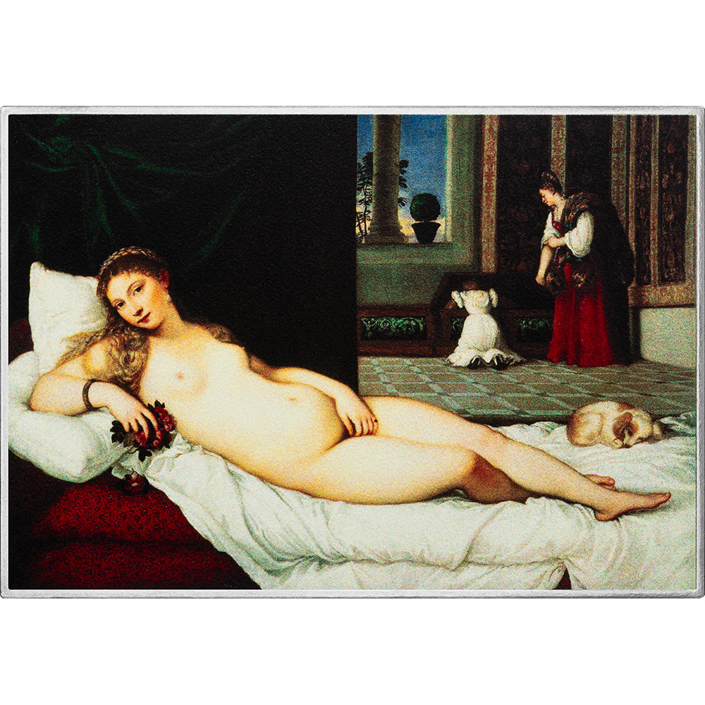 2027 Titian - Venus Of Urbino 1oz Silver Proof Coin
