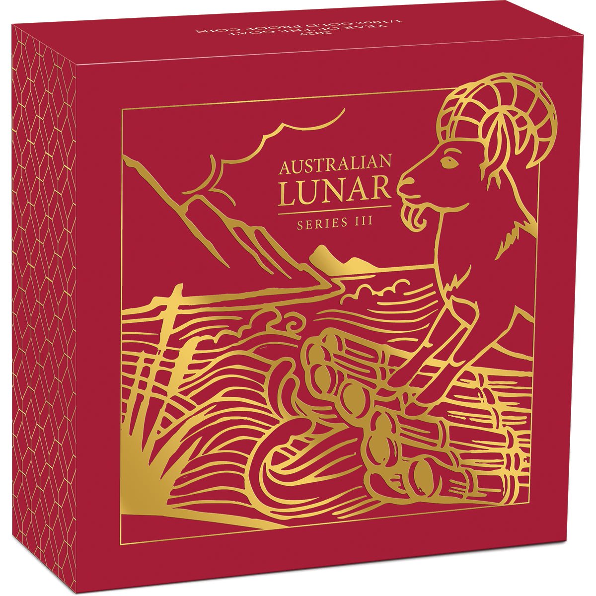2027 Year Of The Goat 1/10oz Gold Proof Coin Shipper