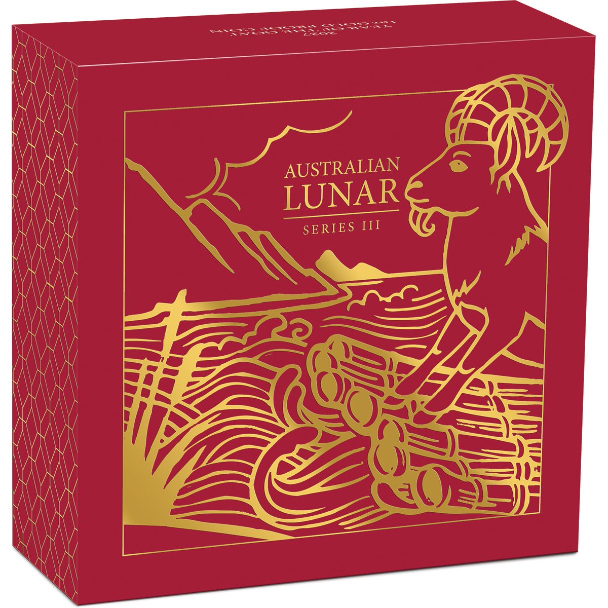 2027 Year Of The Goat 1oz Gold Proof Coin Shipper