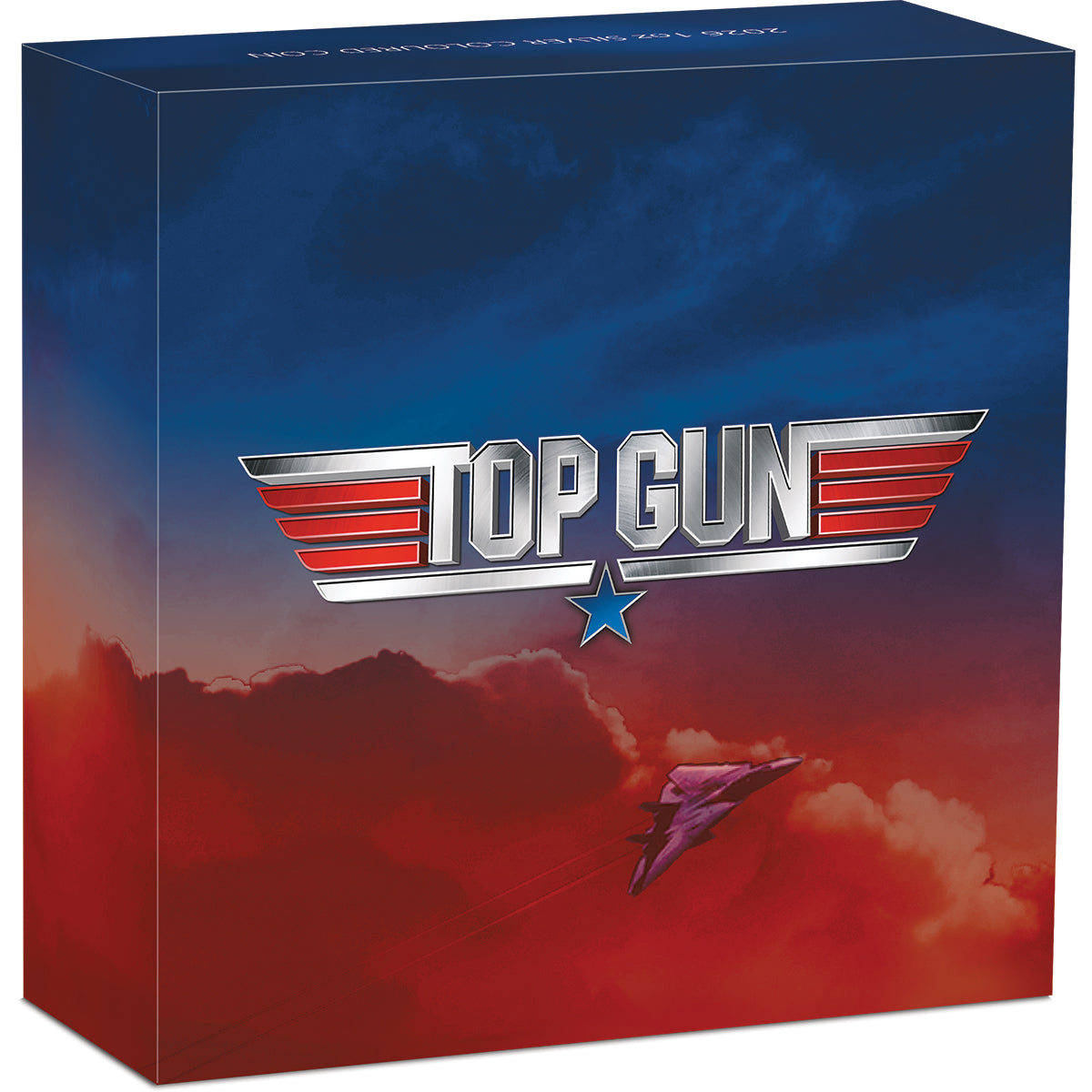 40 Years of Top Gun 2026 1oz Silver Coloured Coin Shipper