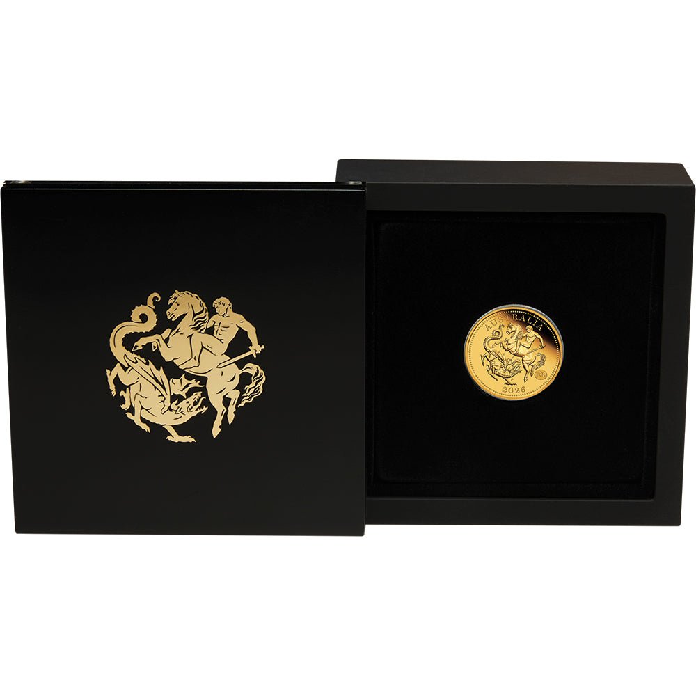 Australia Sovereign 2026 Gold Proof Coin Case