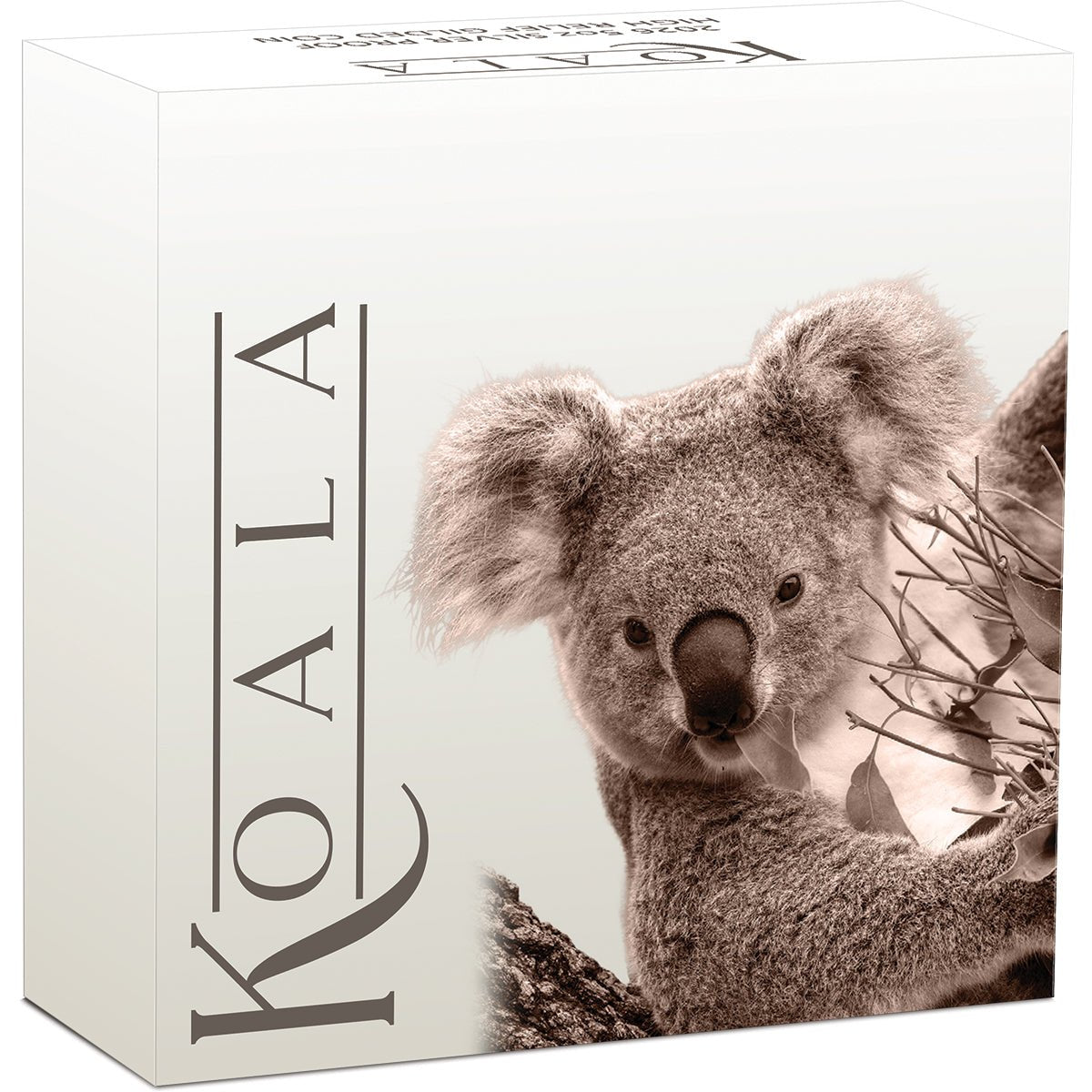 Australian Koala 2026 5oz Silver Proof High Relief Gilded Coin Shipper