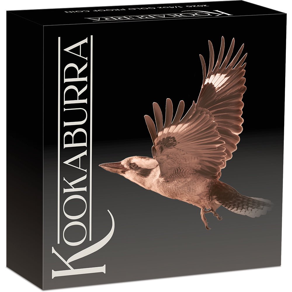 Australian Kookaburra 2026 1/4oz Gold Proof Coin Shipper
