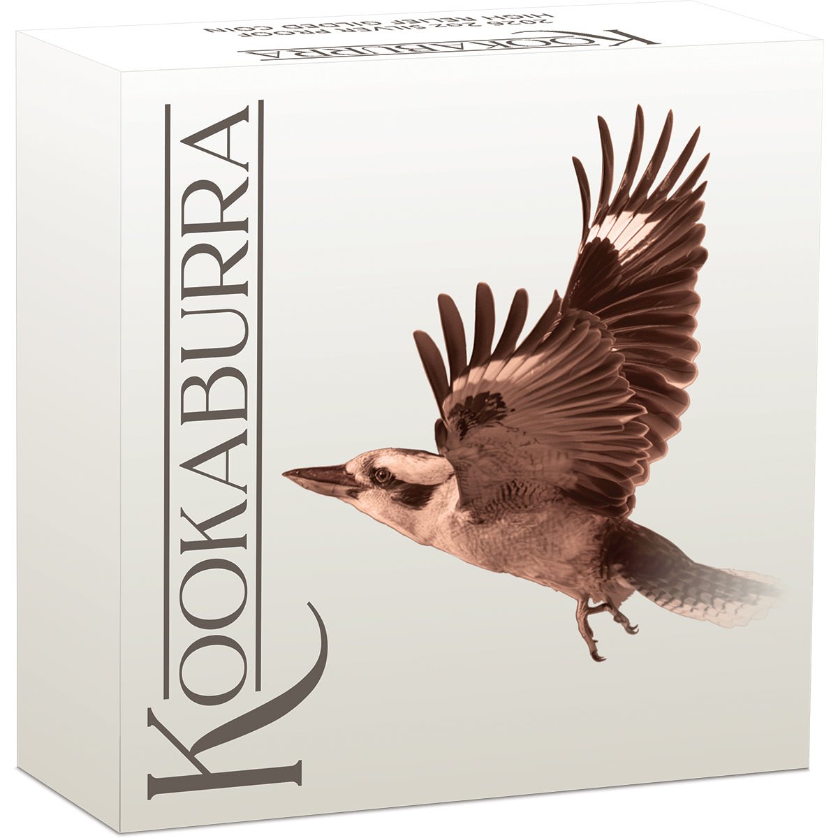 Australian Kookaburra 2026 2oz Silver Proof High Relief Gilded Coin Shipper