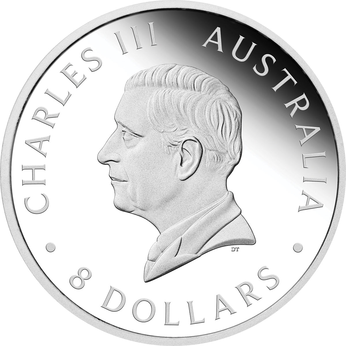 Australian Kookaburra 2026 5oz Silver Incused Coin Obverse