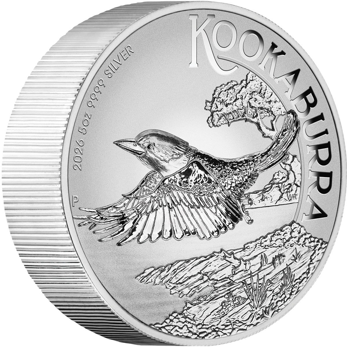 Australian Kookaburra 2026 5oz Silver Incused Coin