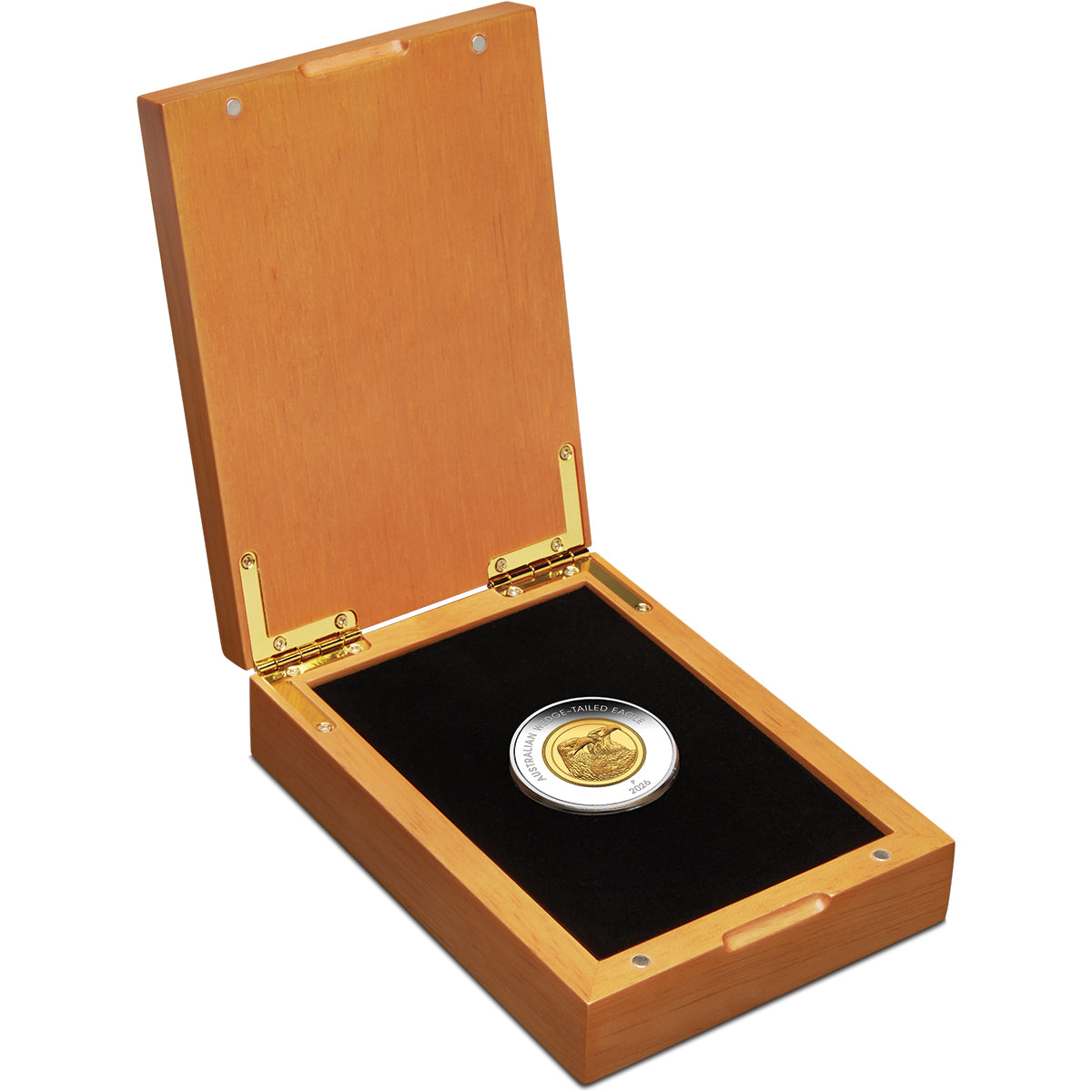 Australian Wedge-Tailed Eagle 2026 1oz Bi-Metal Proof Coin Case