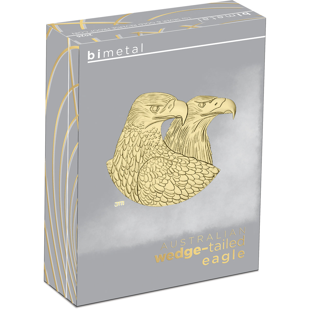 Australian Wedge-Tailed Eagle 2026 1oz Bi-Metal Proof Coin Shipper