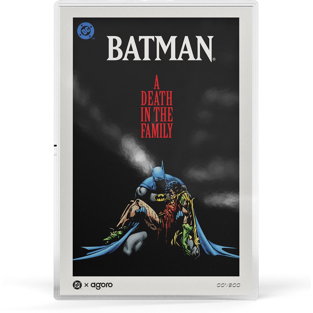 BATMAN™: A Death In The Family 20g Silver Collectible Foil Reverse