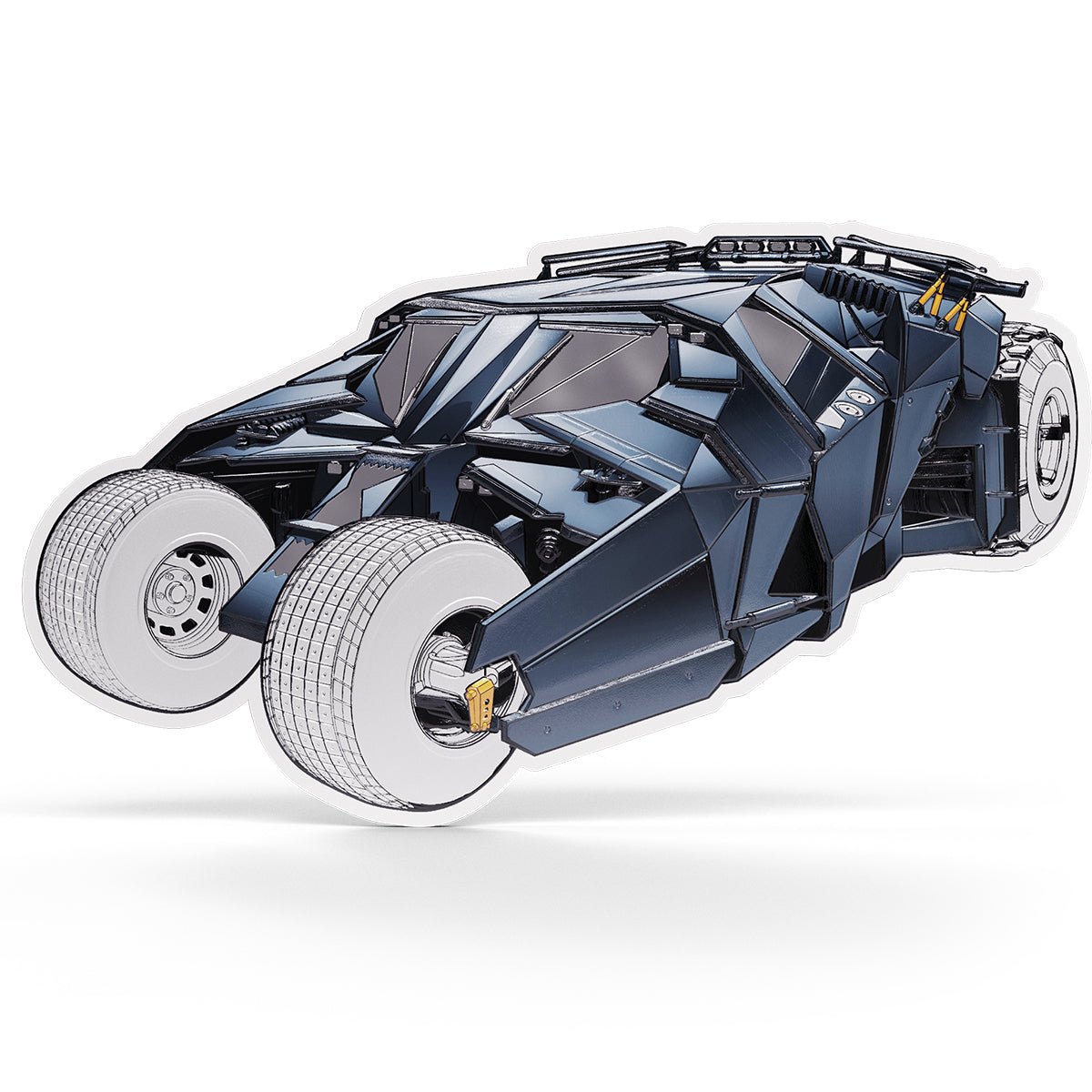 Batman Begins™ '05 - The Tumbler 1/2oz Silver Collectible Coin