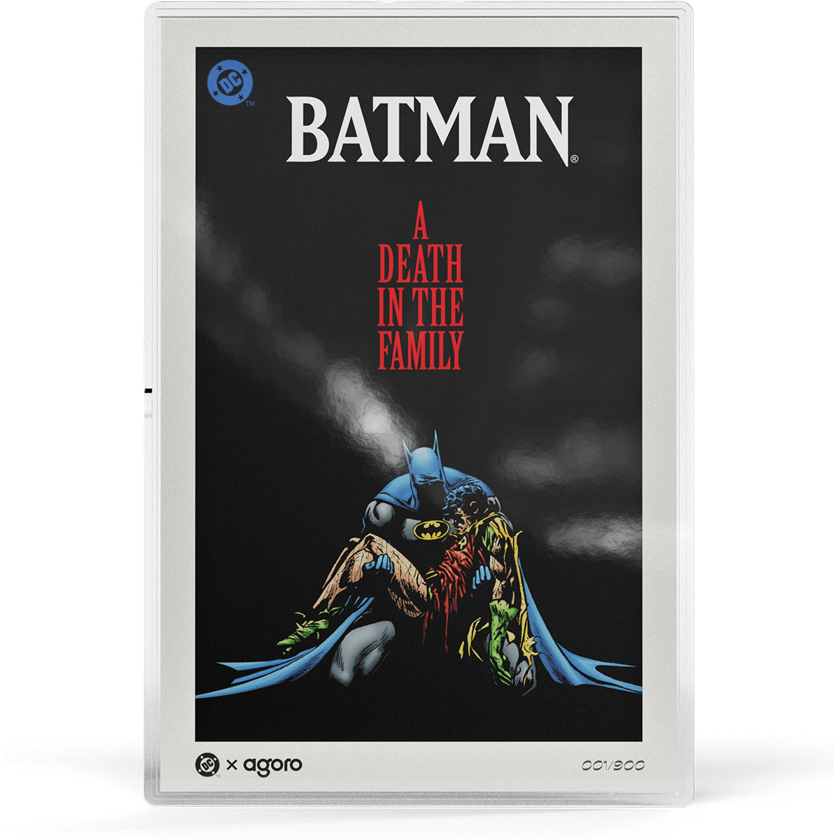 BATMAN™: A Death In The Family 20g Silver Collectible Foil Reverse