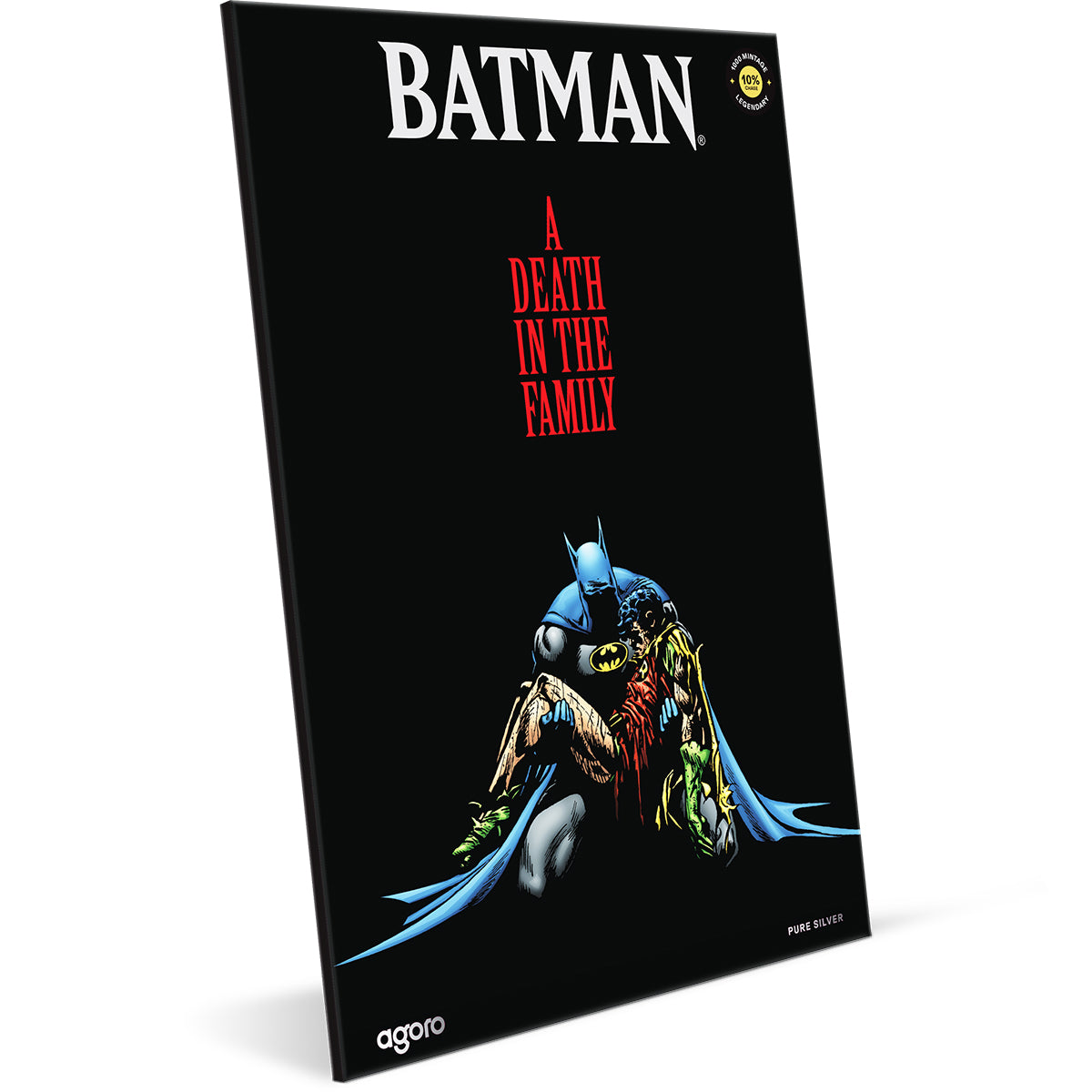 BATMAN™: A Death In The Family 20g Silver Collectible Foil Shipper