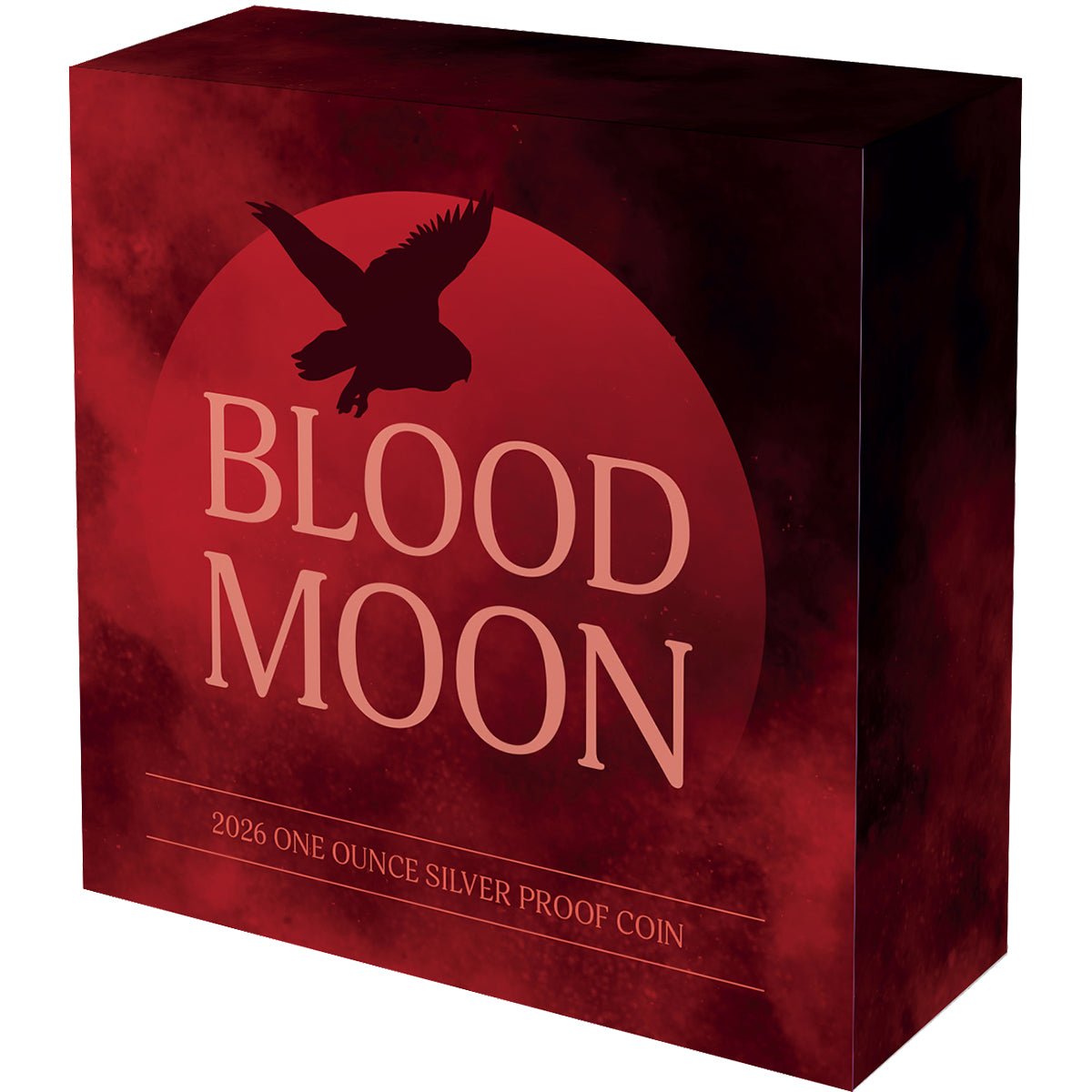 Blood Moon 2026 $1 1oz Silver Proof Coin Shipper