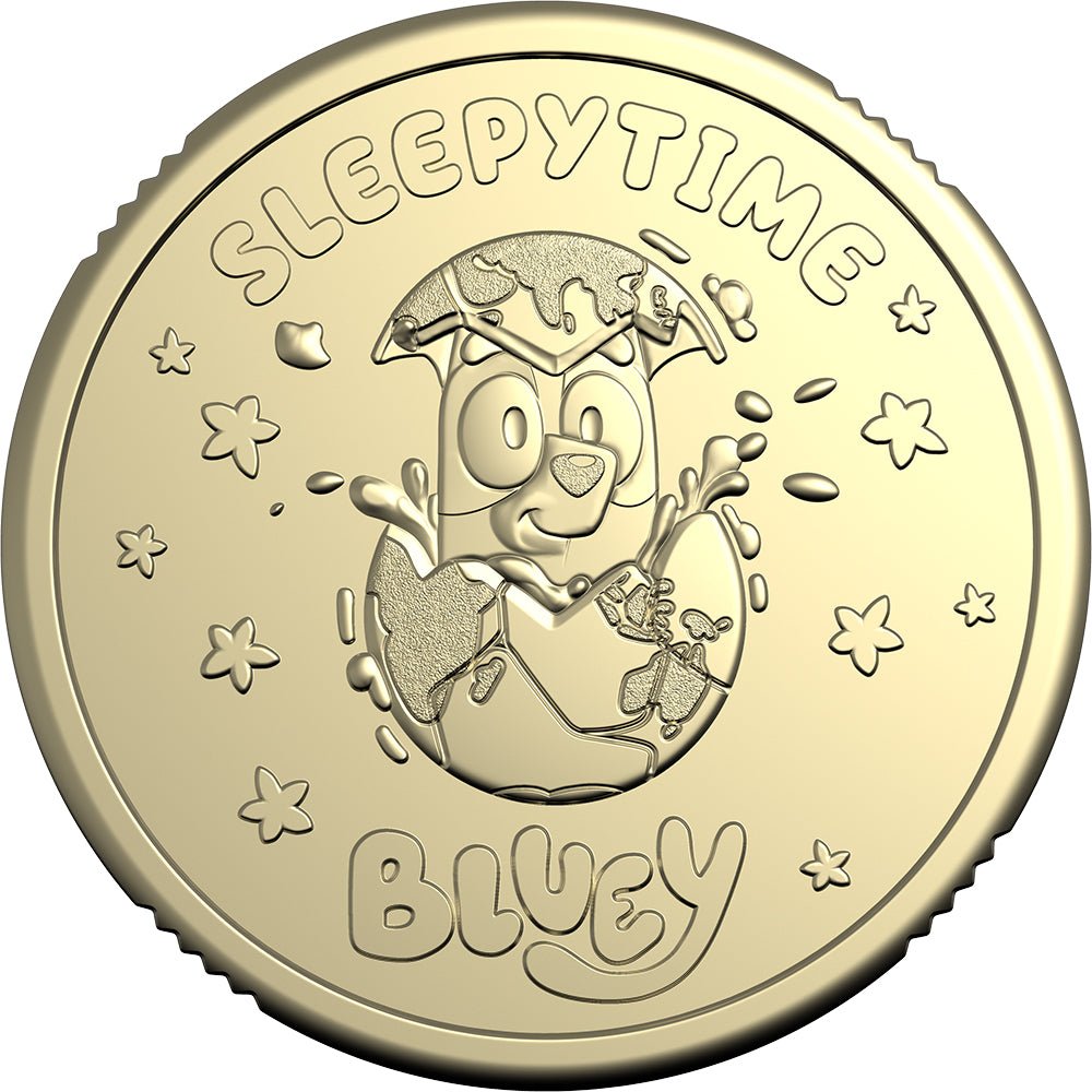 Bluey 2026 Uncirculated Coin - Sleepytime