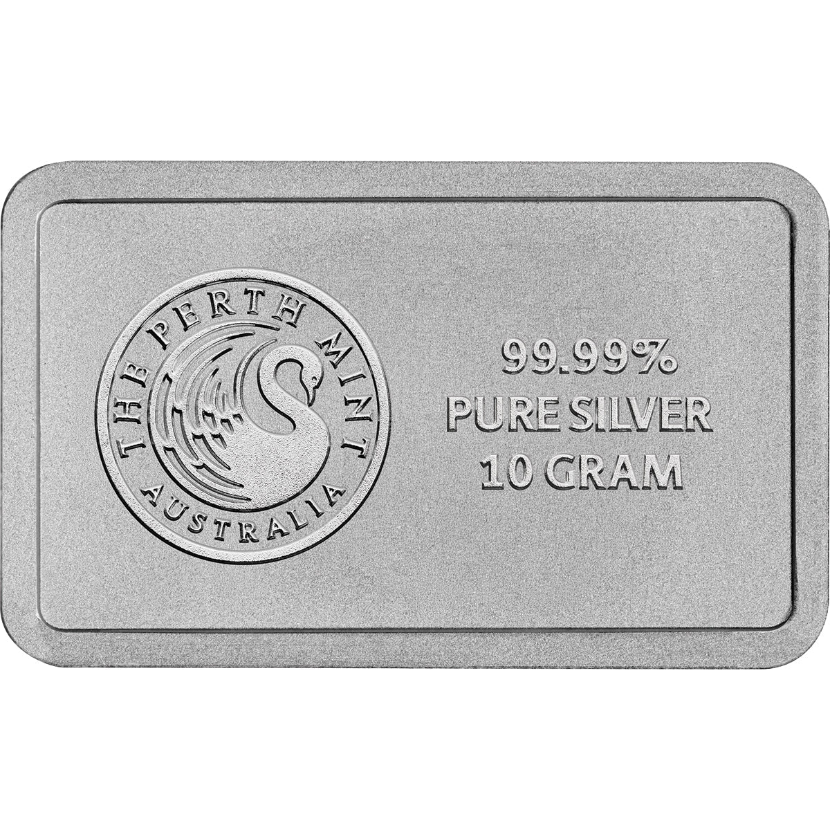 Bon Scott 80th Birthday 10g Silver Minted Bar Obverse