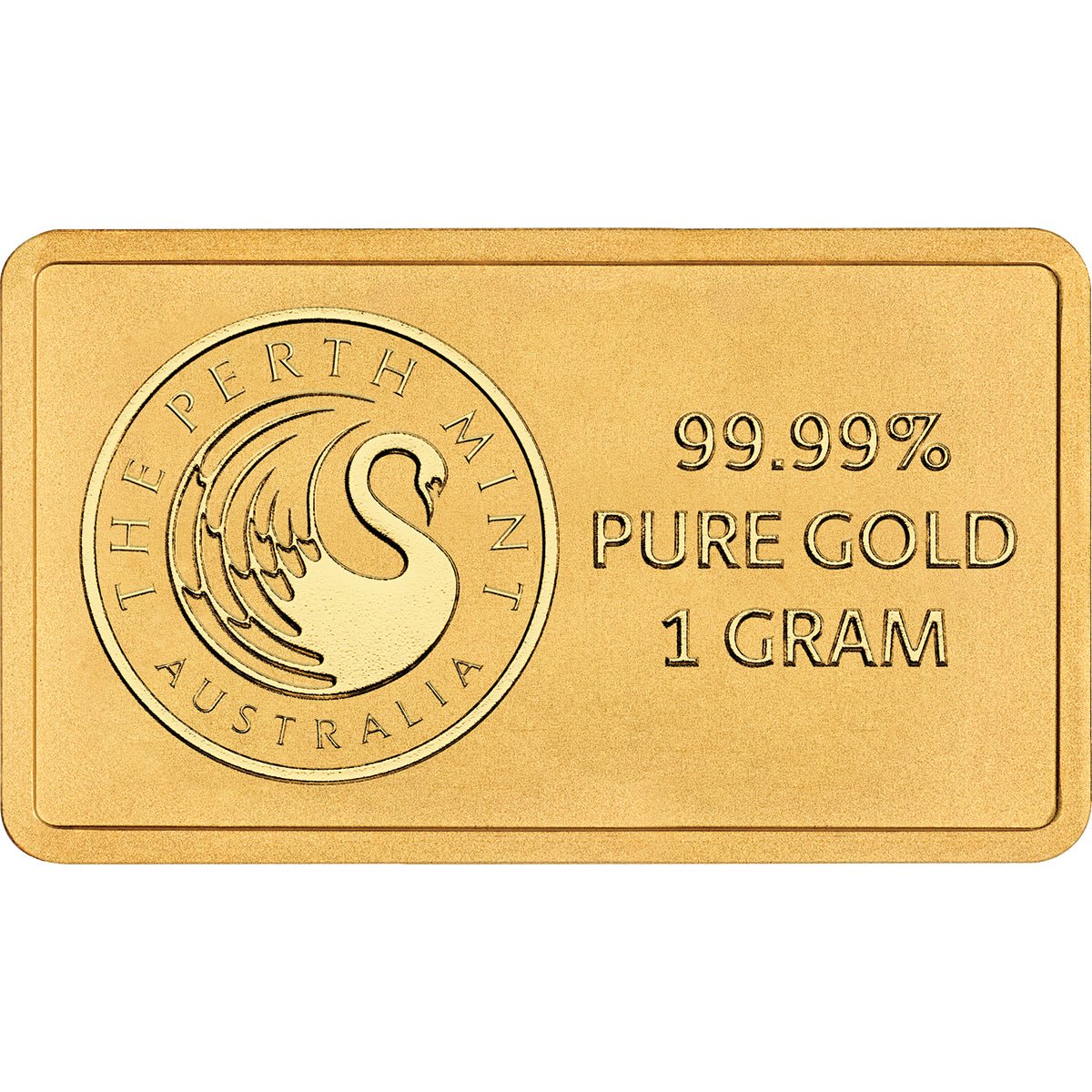 Bon Scott 80th Birthday 1g Gold Minted Bar Obverse