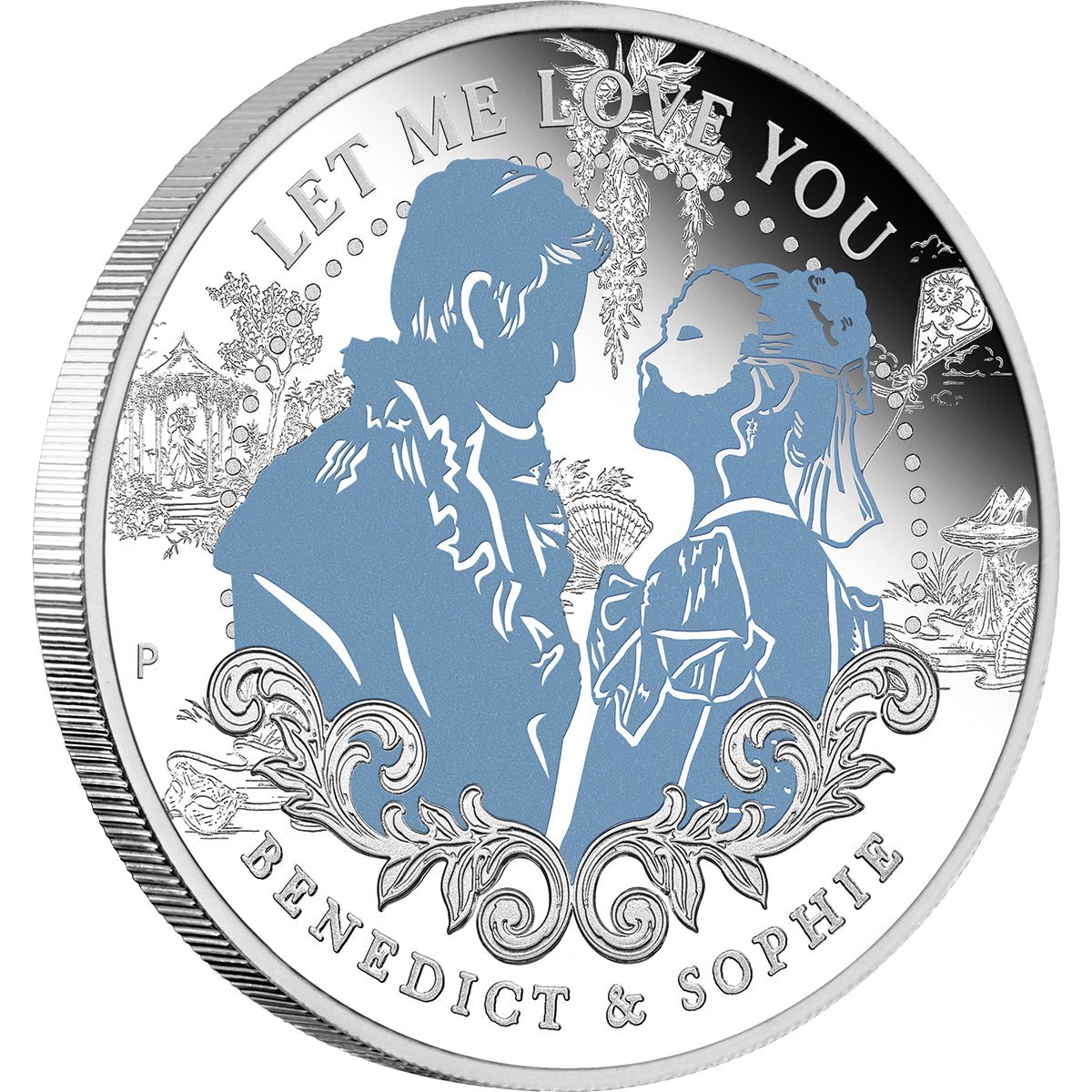 Bridgerton - Benedict & Sophie 2026 1/2oz Silver Proof Coloured Coin
