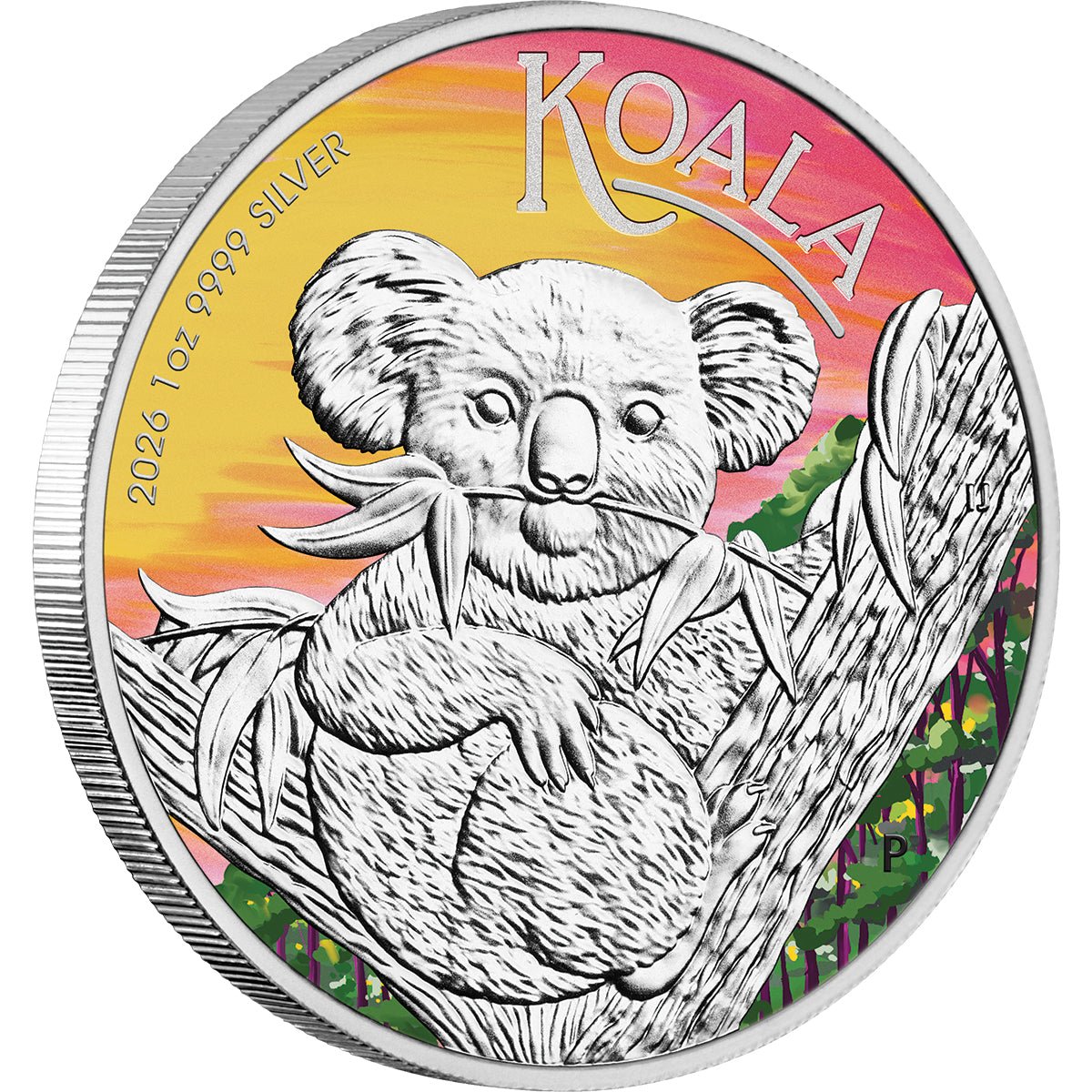 Brisbane ANDA Show Special 2026 Koala 1oz Silver Coloured Coin
