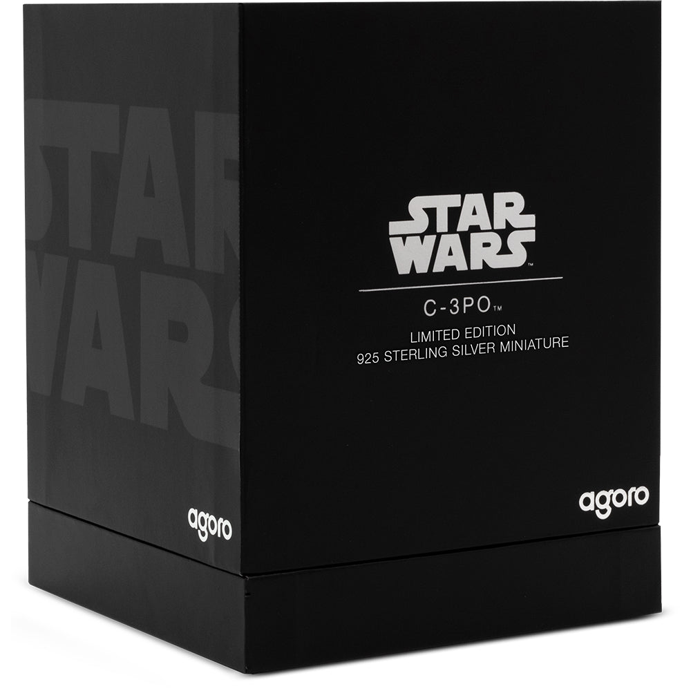 C - 3PO - Pure Silver Miniature - Direct Coins