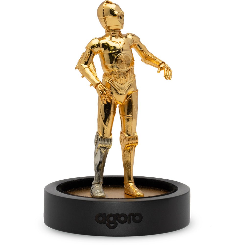 C - 3PO - Pure Silver Miniature - Direct Coins
