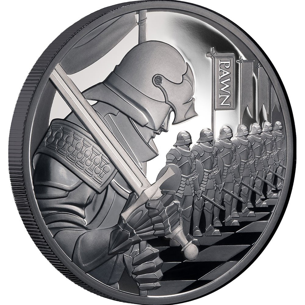 Chess 2026 Pawn $1 1oz Silver Proof Coin