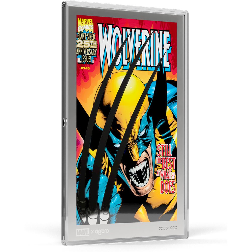 COMIX™ - Marvel Wolverine #145 1oz Silver Foil On Angle