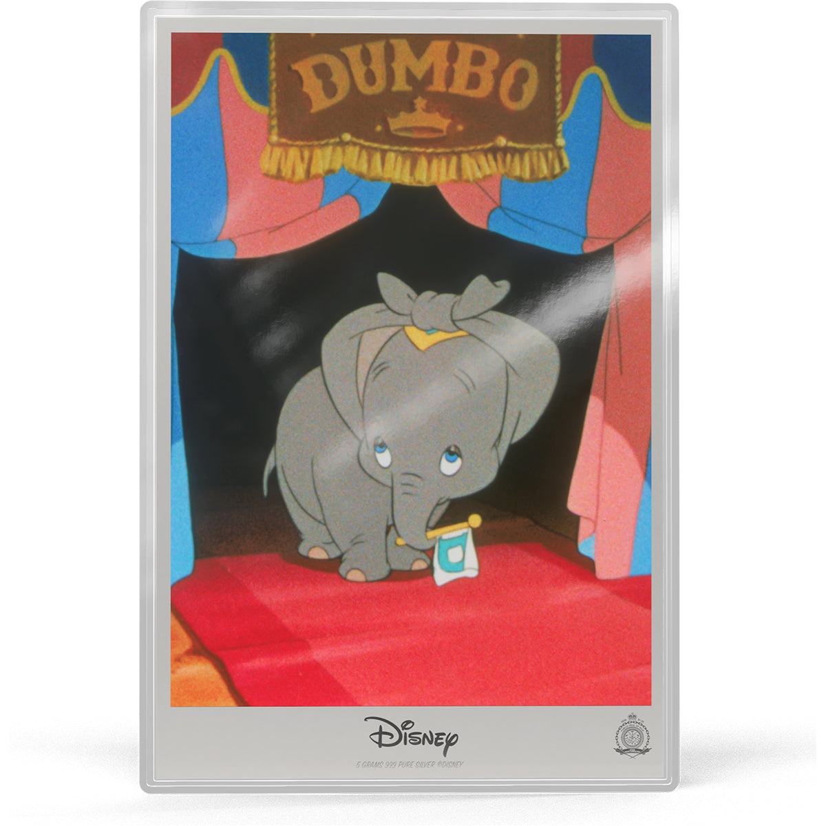 Disney Dumbo 5g Silver Foil Back