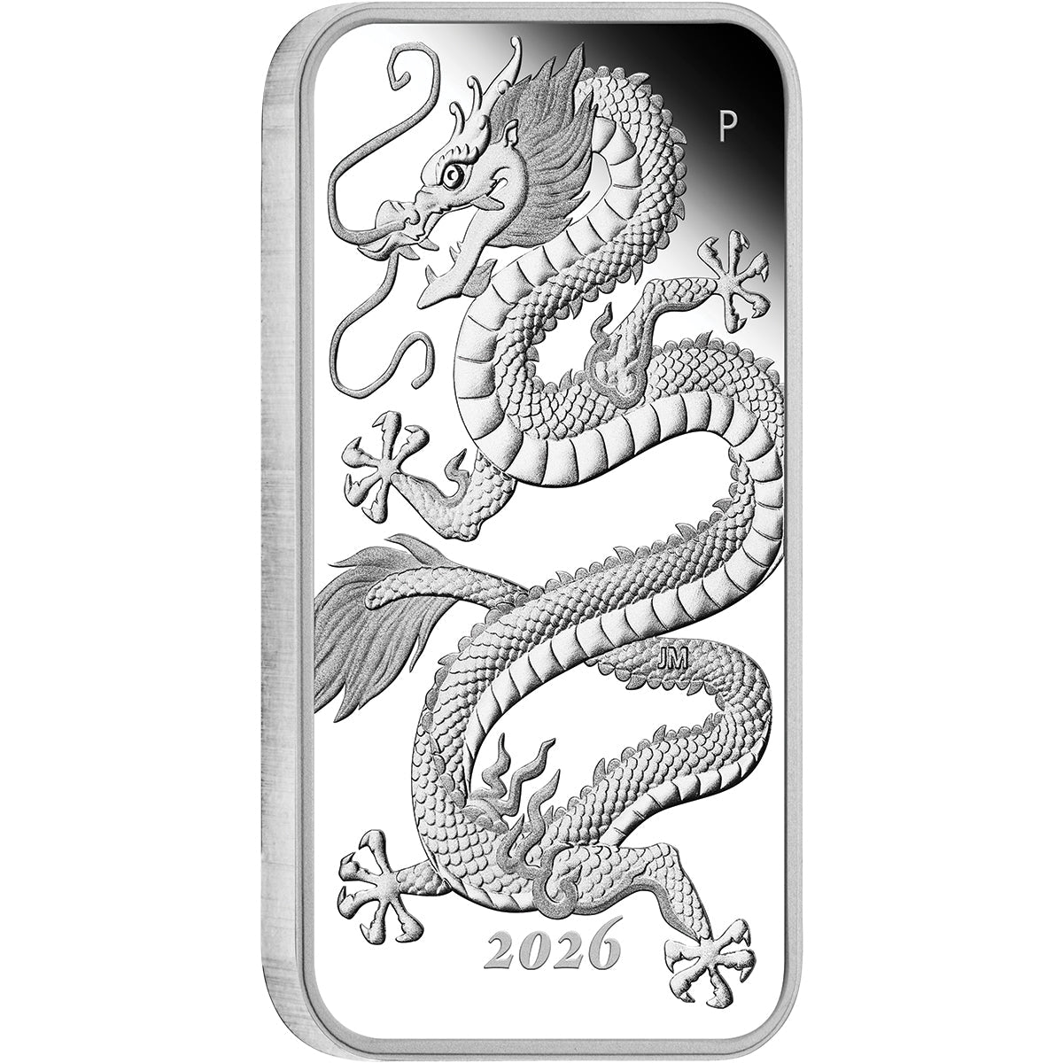 Dragon 2026 1oz Silver Proof Rectangle Coin