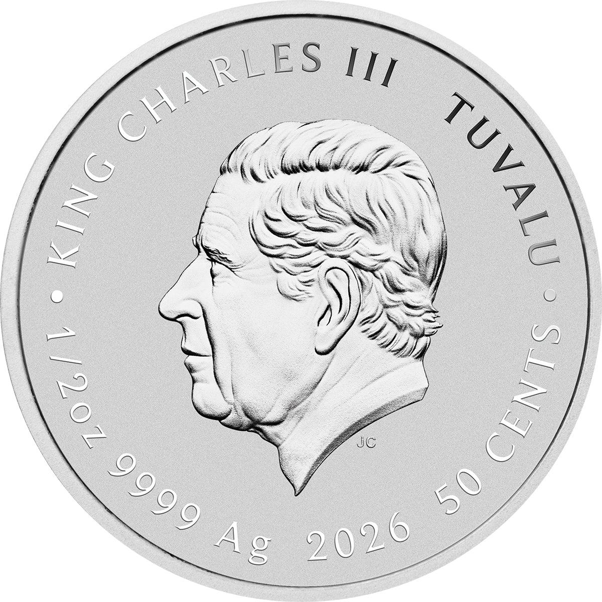 Dune - House Atreides 2026 1/2oz Silver Coloured Coin Obverse