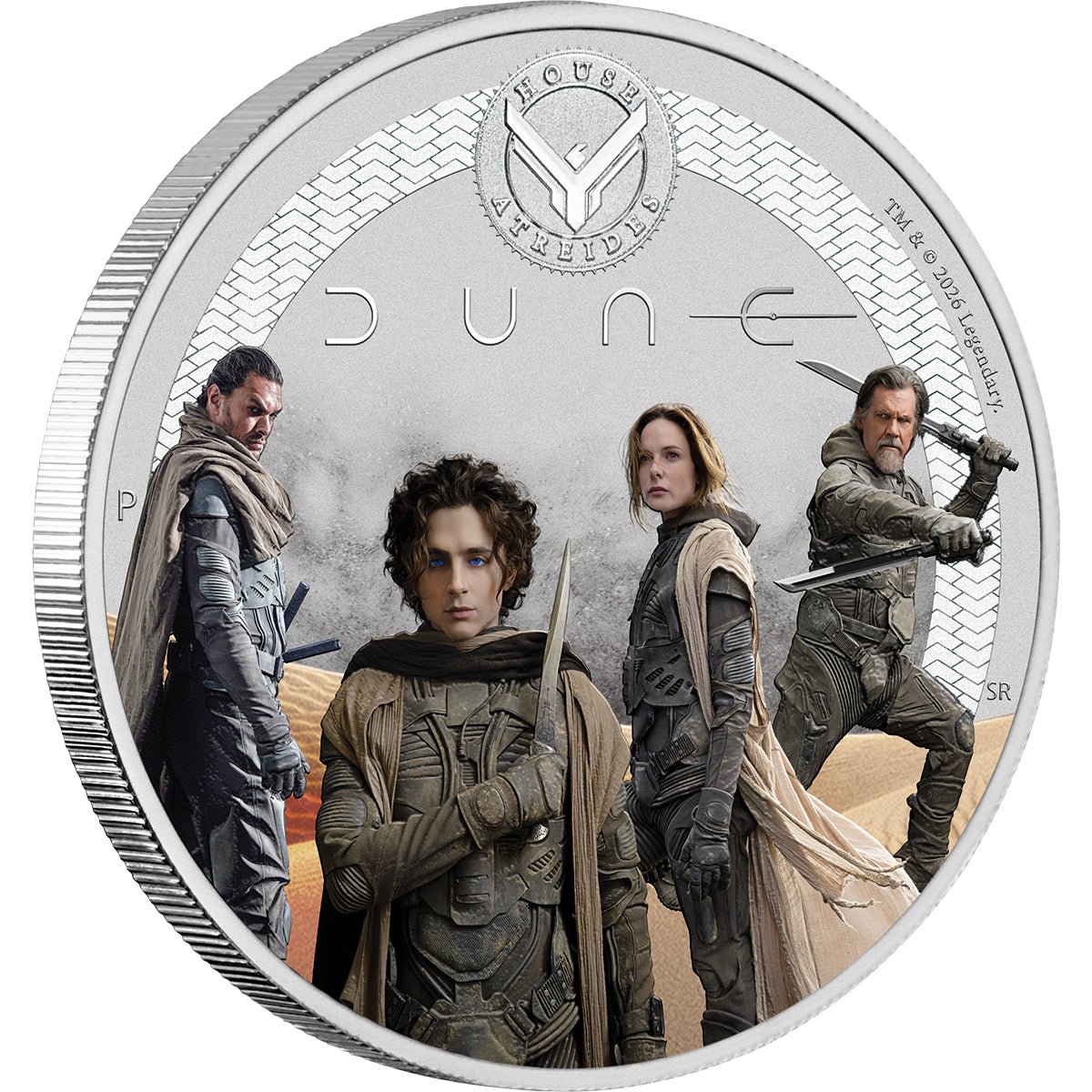 Dune - House Atreides 2026 1/2oz Silver Coloured Coin